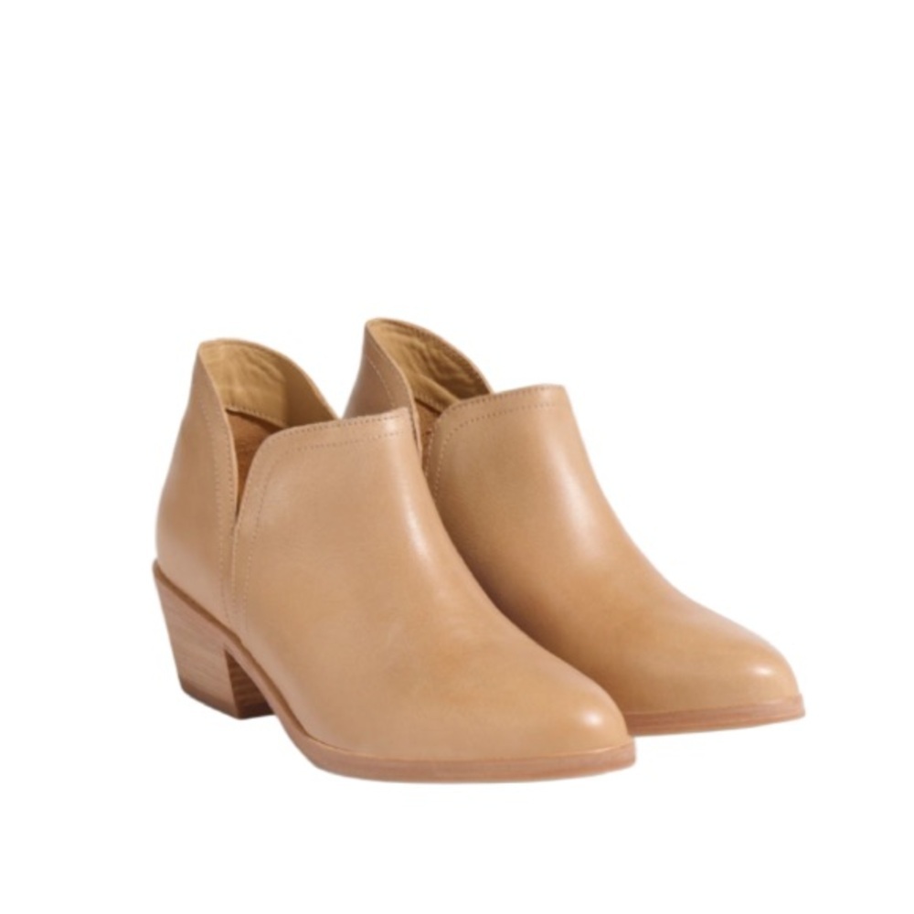 Nisolo  Everyday Leather Ankle Bootie Almond Size 7